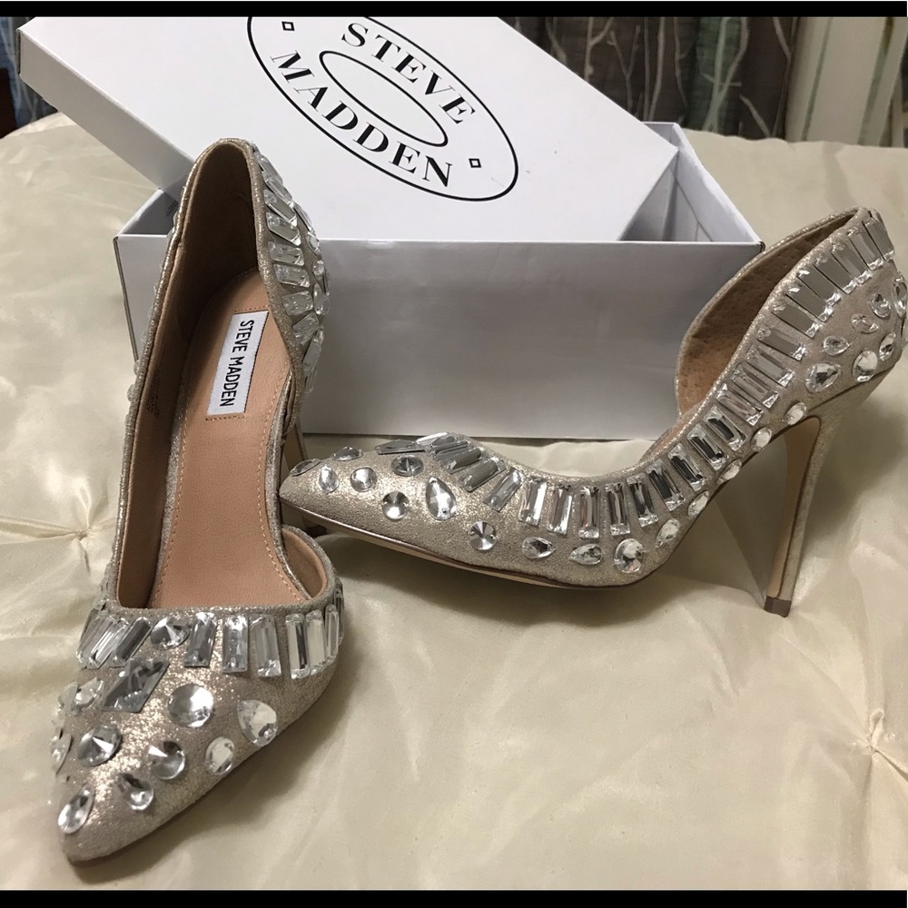 Galactik Rhinestone heels